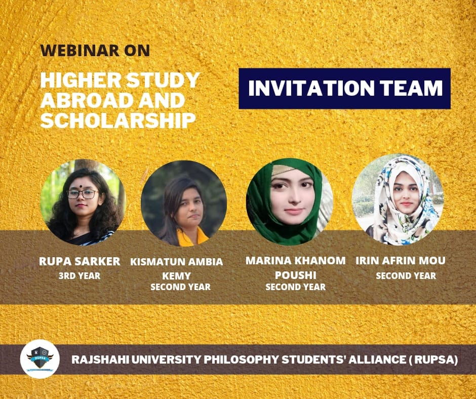 Webiner Higher study abroad & scholarship 2021 image